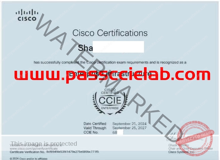 Passed CCIE EI on September 25, 2024. In Tokyo