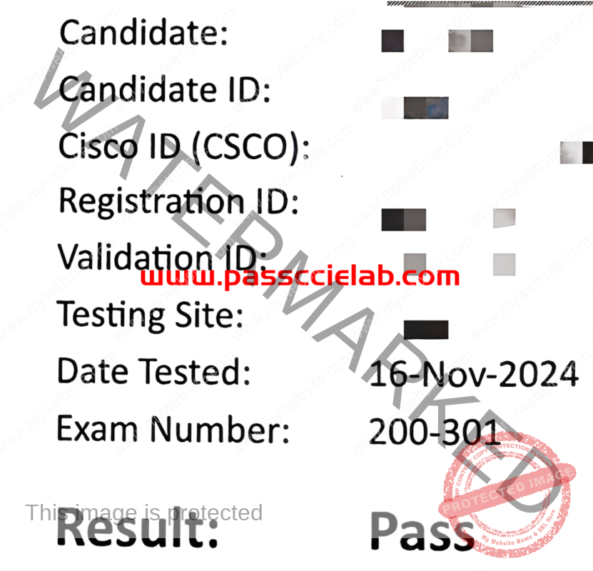 11/16 Tokyo CCNA 200-301 V1.1 passed